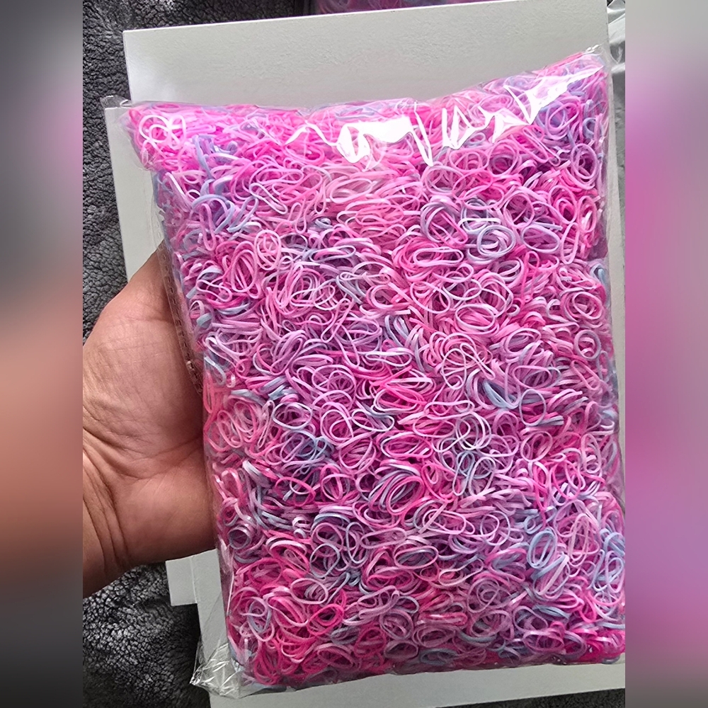 Girl's Rubber Hair Ties